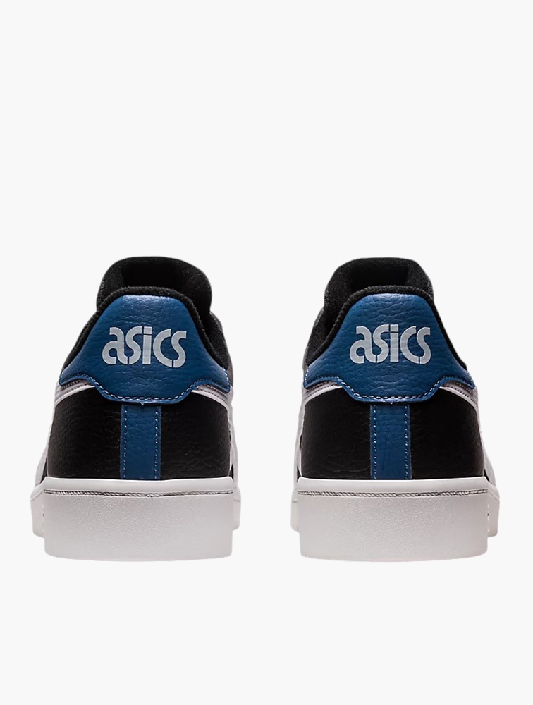 Asics sneakers black and 2025 white